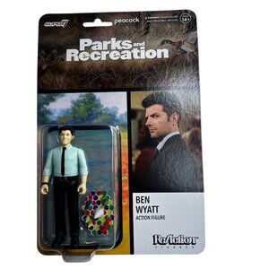 Ben Wyatt With Cones of Dunshire Game Parks & Recreation Super7 Action Figure